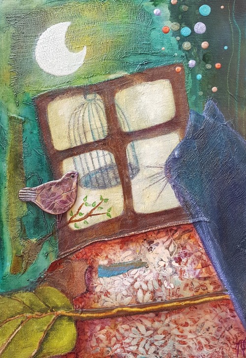 A l'air libre .40x50cm.2019