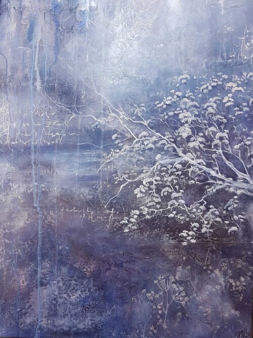 Ebleuissement . 60x80cm .2023