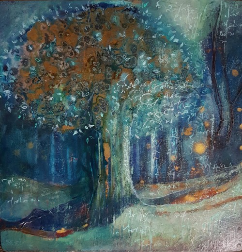 Enluminure. 30x30cm . 2021