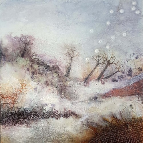 Esprit de la forêt . 30x30cm.2020