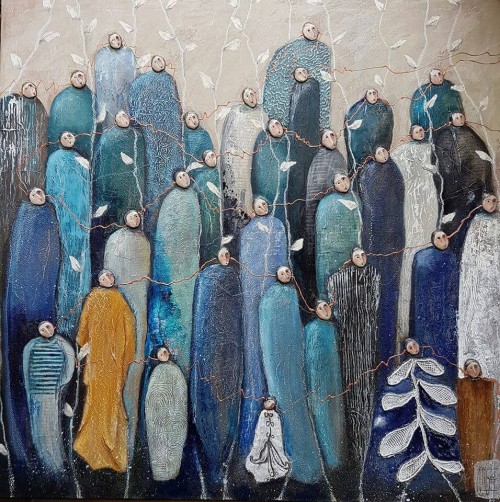 Fausse note . 80x80cm . 2017