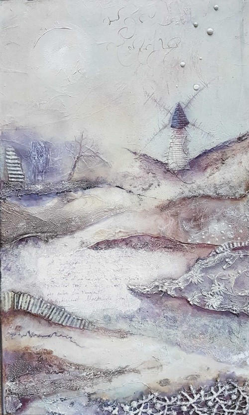 Moulins d'avant . 30x50cm . 2020