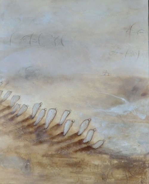 Traversées Terre . 80x100cm . 2015